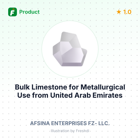 Bulk Limestone for Metallurgical Use – summary card, no photo uploaded yet