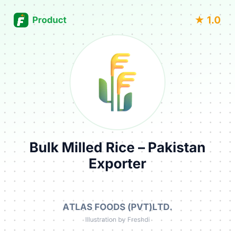 Bulk Milled Rice – summary card, no photo uploaded yet