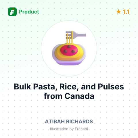 Bulk Pasta, Rice, and Pulses – summary card, no photo uploaded yet