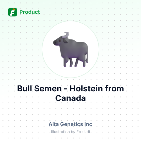 Bull Semen - Holstein – summary card, no photo uploaded yet