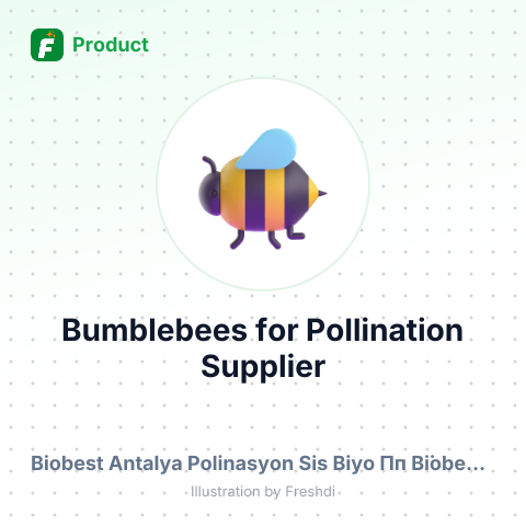 Bumblebees for Pollination – summary card, no photo uploaded yet