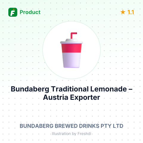 Bundaberg Traditional Lemonade – summary card, no photo uploaded yet