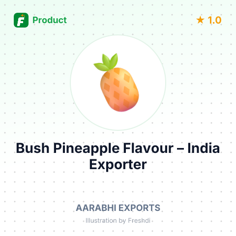 Bush Pineapple Flavour – summary card, no photo uploaded yet