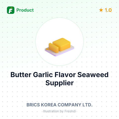 Butter Garlic Flavor Seaweed – summary card, no photo uploaded yet