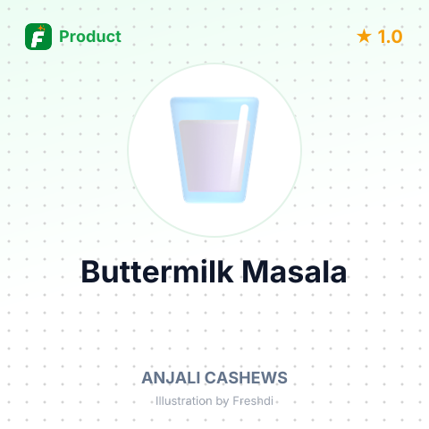 Buttermilk Masala – summary card, no photo uploaded yet