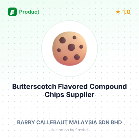 Butterscotch Flavored Compound Chips – product summary card, no photo uploaded yet
