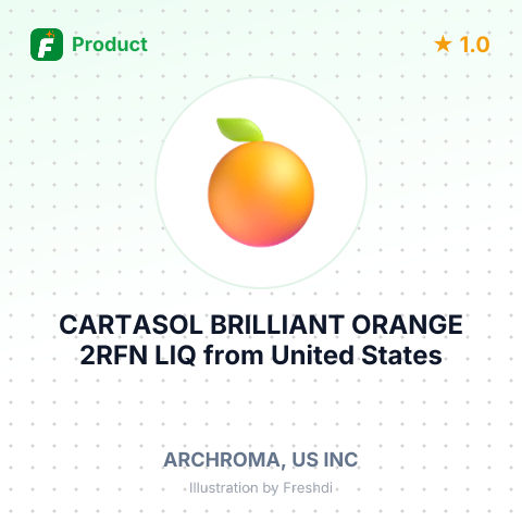 CARTASOL BRILLIANT ORANGE 2RFN LIQ – summary card, no photo uploaded yet