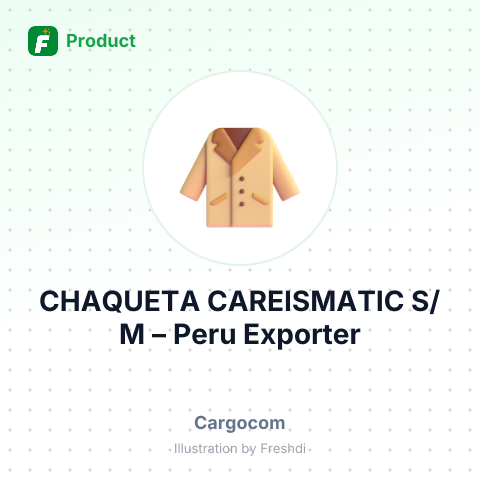 CHAQUETA CAREISMATIC S/M – summary card, no photo uploaded yet