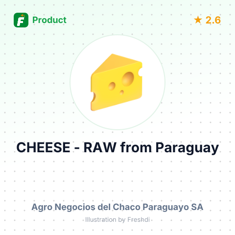 CHEESE - RAW – summary card, no photo uploaded yet