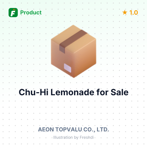CHU-HI Lemonade Sour – summary card, no photo uploaded yet
