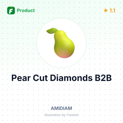 CPD Pear Cut Diamonds – product summary card, no photo uploaded yet