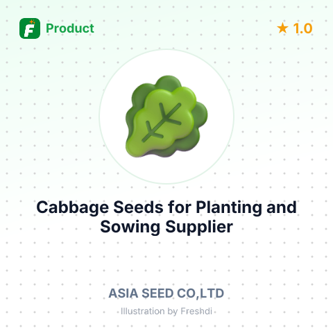Cabbage Seeds for Planting and Sowing – summary card, no photo uploaded yet