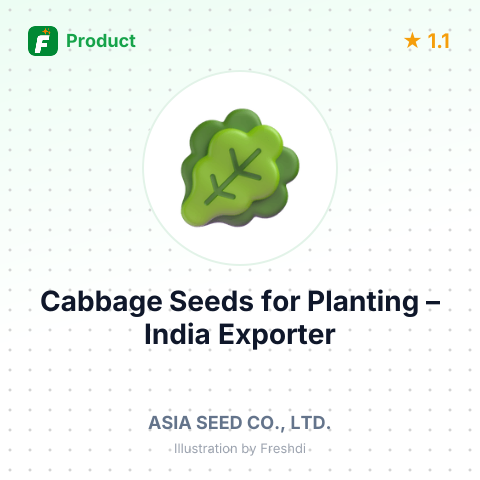 Cabbage Seeds for Planting – summary card, no photo uploaded yet