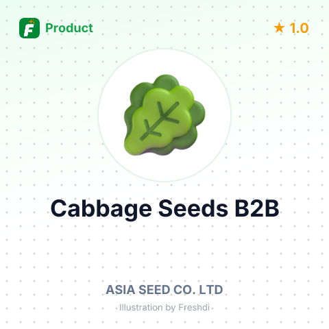 Cabbage Seeds for Sowing – summary card, no photo uploaded yet