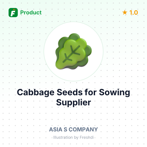 Cabbage Seeds for Sowing – summary card, no photo uploaded yet