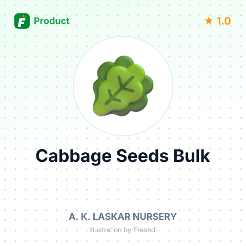 Cabbage Seeds for Sowing – summary card, no photo uploaded yet