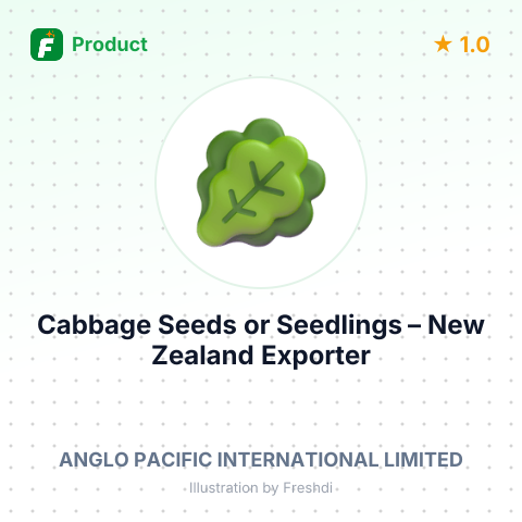 Cabbage Seeds or Seedlings – summary card, no photo uploaded yet
