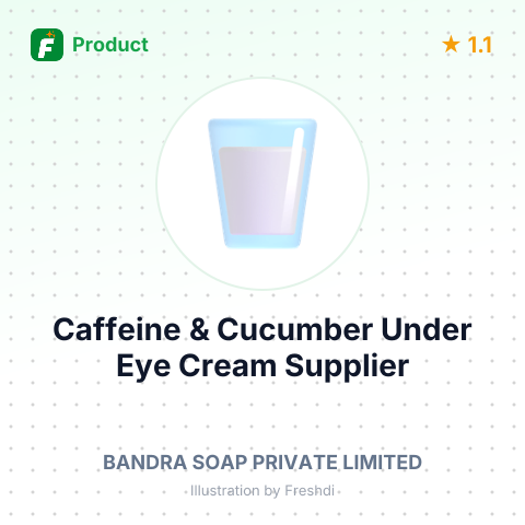 Caffeine & Cucumber Under Eye Cream – summary card, no photo uploaded yet