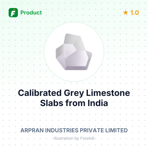 Calibrated Grey Limestone Slabs – summary card, no photo uploaded yet