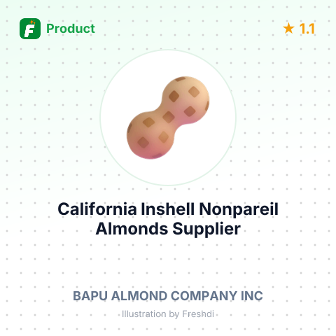 California Inshell Nonpareil Almonds – summary card, no photo uploaded yet