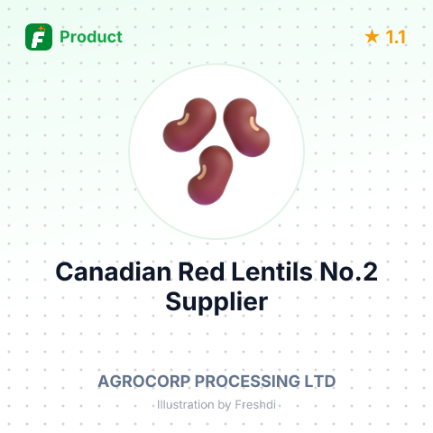 Canadian Red Lentils No.2 – summary card, no photo uploaded yet
