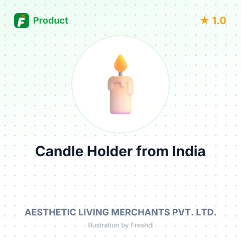 Candle Holder – summary card, no photo uploaded yet