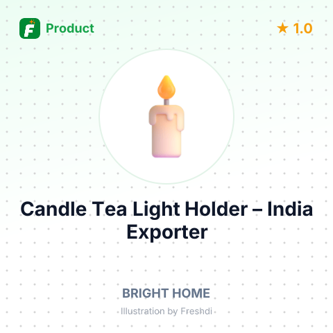 Candle Tea Light Holder – summary card, no photo uploaded yet