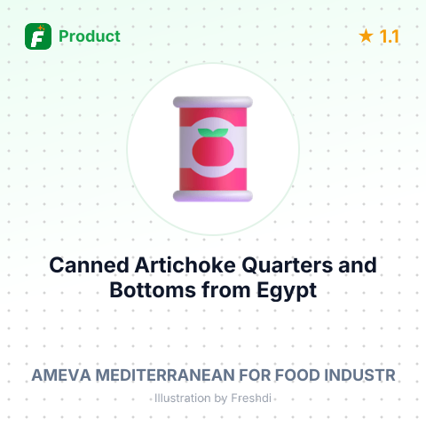 Canned Artichoke Quarters and Bottoms – summary card, no photo uploaded yet