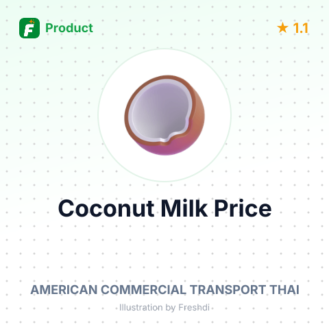 Canned Coconut Milk – summary card, no photo uploaded yet