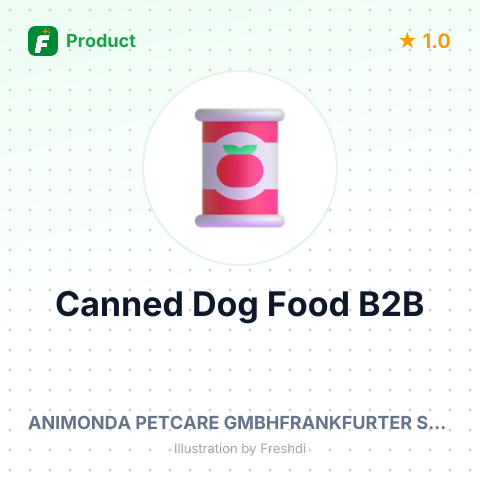 Canned Dog Food with Beef and Chicken – summary card, no photo uploaded yet