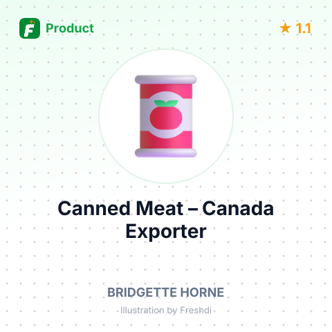 Canned Meat – summary card, no photo uploaded yet