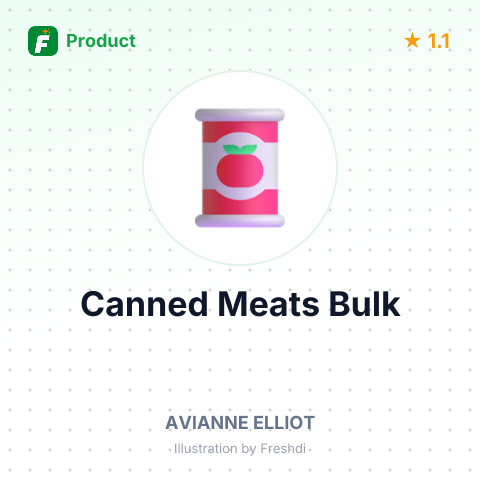 Canned Meats – summary card, no photo uploaded yet