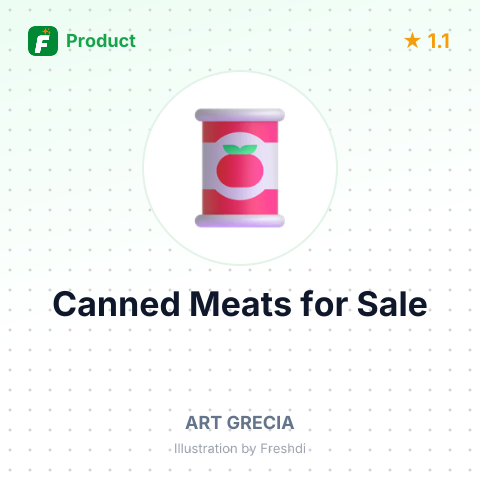 Canned Meats with Rice Flour – summary card, no photo uploaded yet