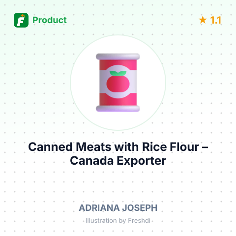 Canned Meats with Rice Flour – summary card, no photo uploaded yet