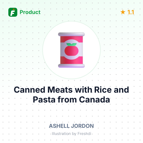 Canned Meats with Rice and Pasta – summary card, no photo uploaded yet