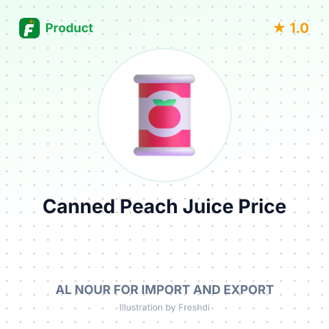 Canned Peach Juice – summary card, no photo uploaded yet