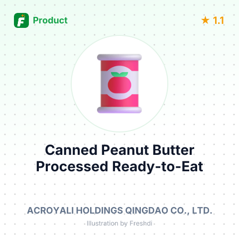 Canned Peanut Butter, Processed, Ready-to-Eat – summary card, no photo uploaded yet