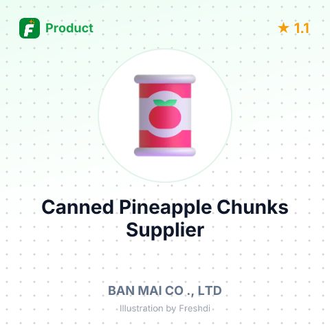 Canned Pineapple Chunks – summary card, no photo uploaded yet