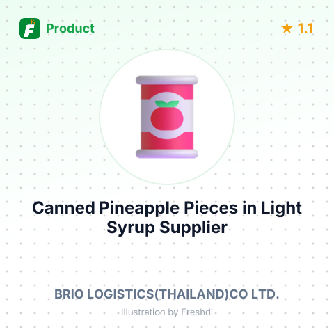 Canned Pineapple Pieces in Light Syrup – summary card, no photo uploaded yet