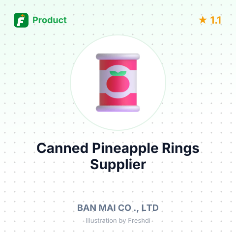 Canned Pineapple Rings – summary card, no photo uploaded yet