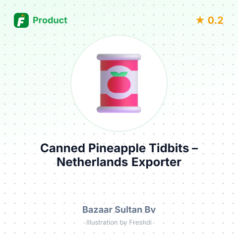 Canned Pineapple Tidbits – summary card, no photo uploaded yet