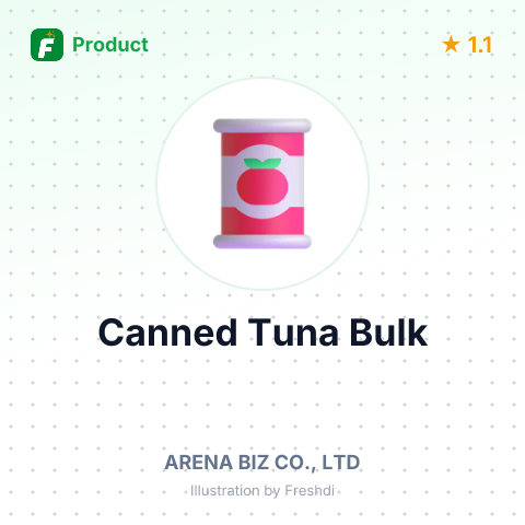 Canned Processed Tuna – summary card, no photo uploaded yet
