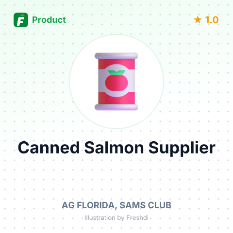 Canned Salmon – product summary card, no photo uploaded yet