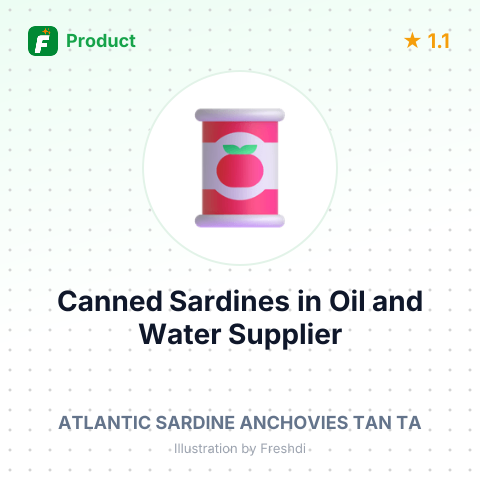 Canned Sardines in Oil and Water – summary card, no photo uploaded yet