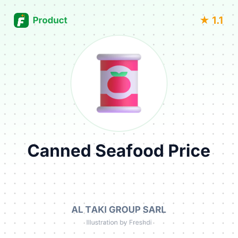 Canned Seafood – summary card, no photo uploaded yet