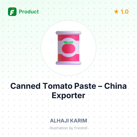 Canned Tomato Paste – summary card, no photo uploaded yet