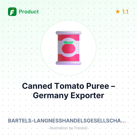 Canned Tomato Puree – summary card, no photo uploaded yet