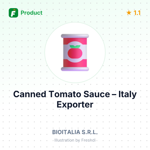 Canned Tomato Sauce – summary card, no photo uploaded yet