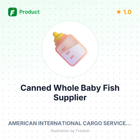 Canned Whole Baby Fish – summary card, no photo uploaded yet