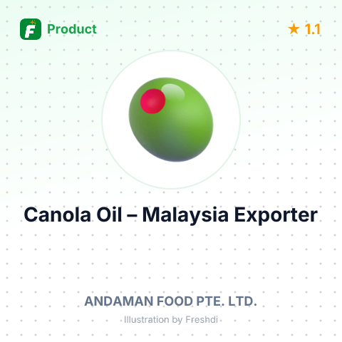 Canola Oil – summary card, no photo uploaded yet